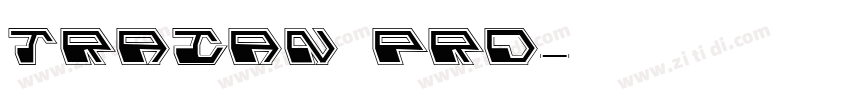 TRAIAN PRO字体转换